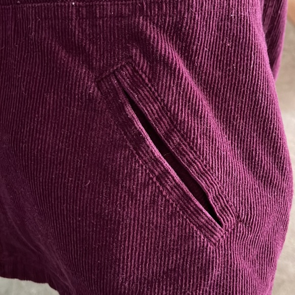 Wine Colored Corduroy Jacket - Picture 3 of 4